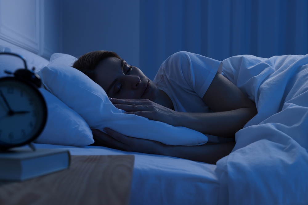 woman sleeping